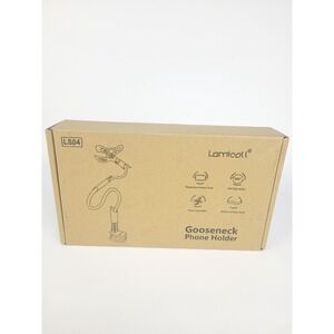 Lamicall LS04 Gooseneck Phone Holder – Flexible 360° Adjustable Mount – Desk Bed